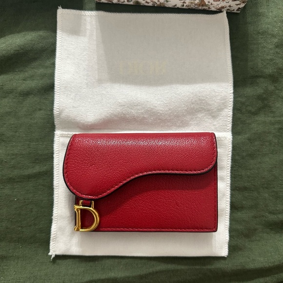 Dior Saddle Bloom Card Holder - Picture 1 of 10